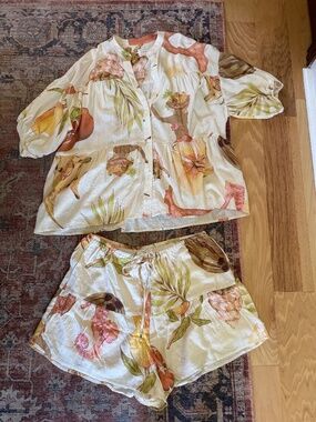 SABO Fruit Seashell Set Top M and Shorts L